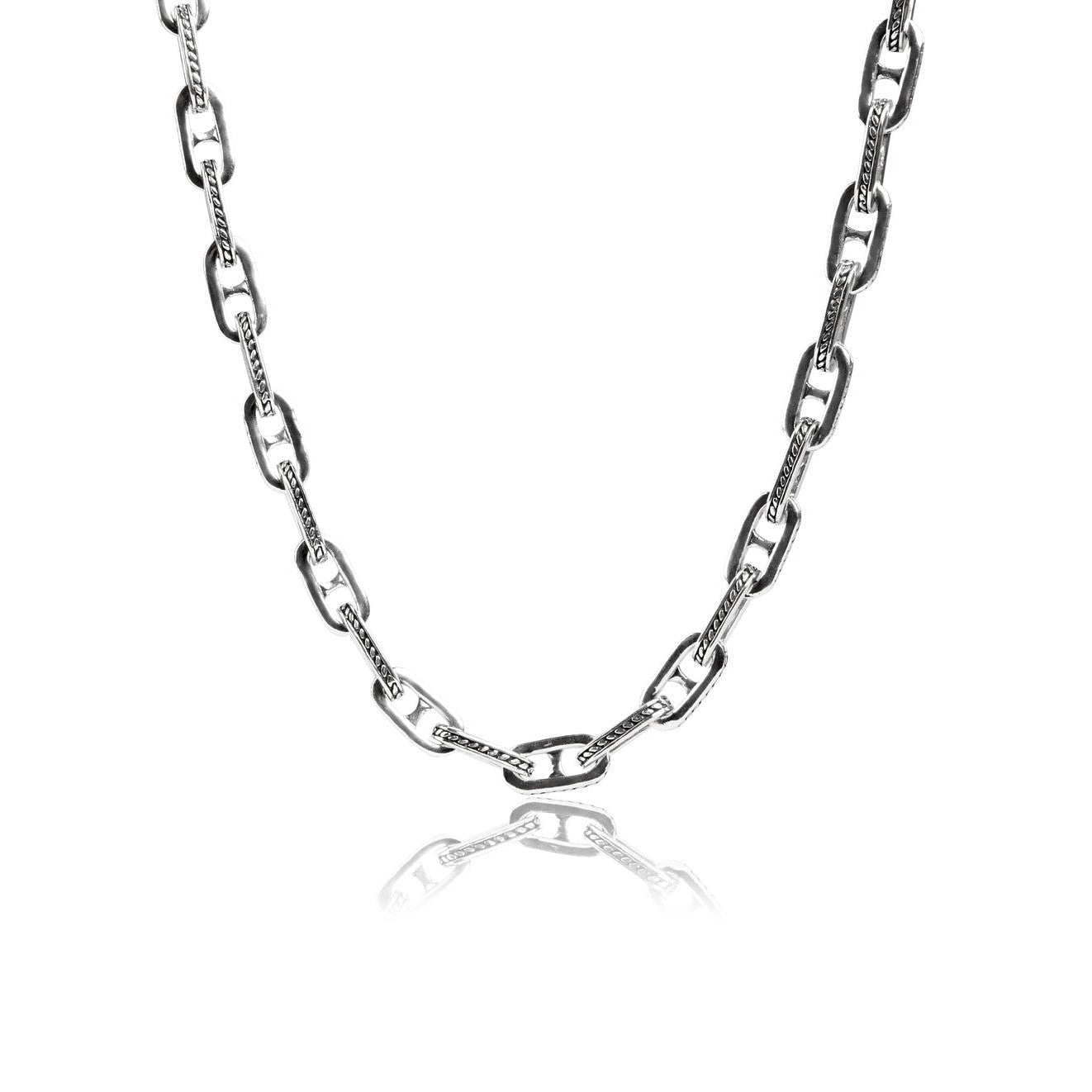 Sterling Silver Forge Chain - Handcrafted – Ryan Christian Sterling Silver Forge Chain - Handcrafted – Ryan Christian