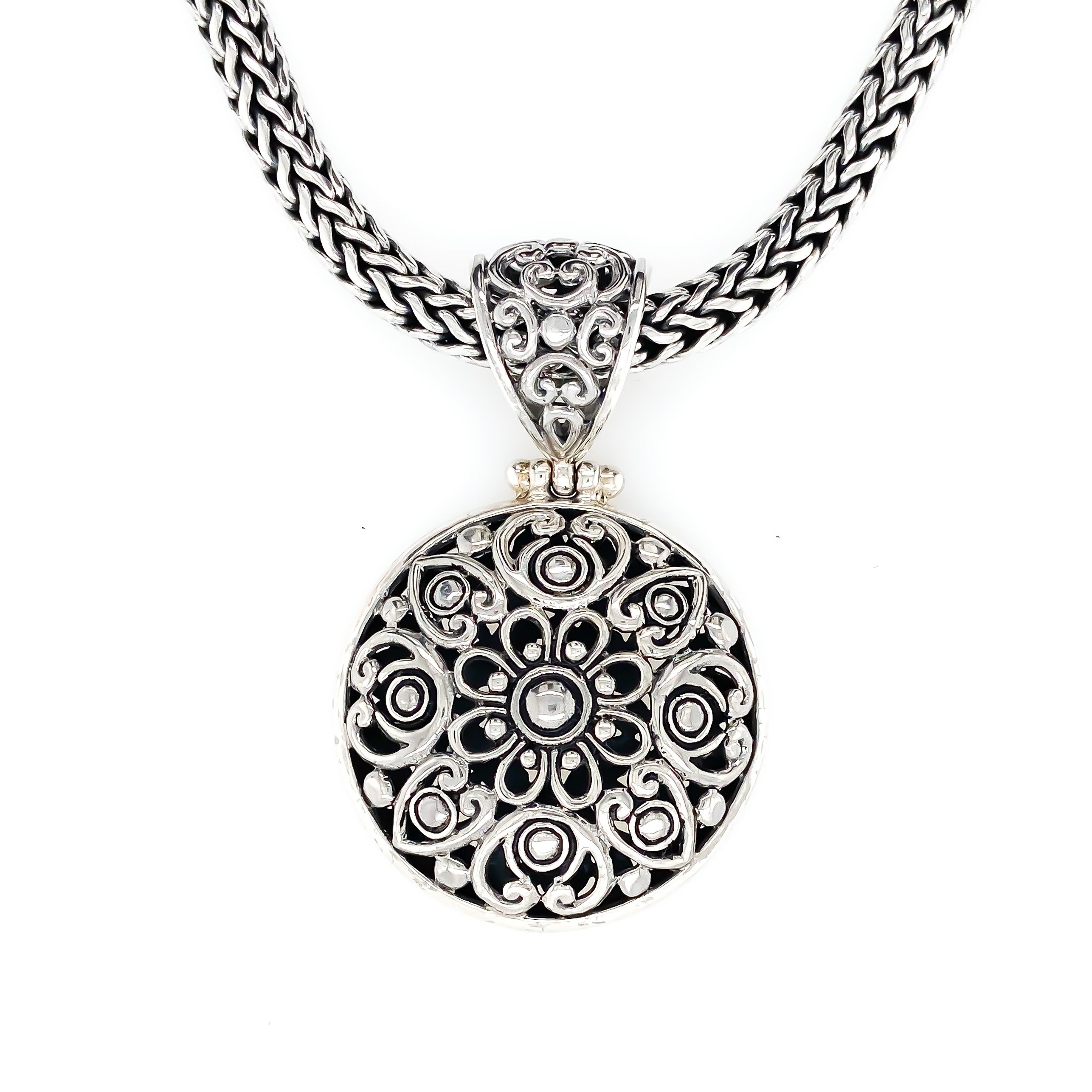 "Lotus" Sterling Silver Pendant - Ryan Christian