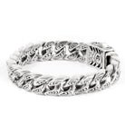 "Sari" Cuban Link Bracelet 11mm. - Ryan Christian